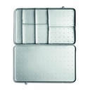 | Discontinued | Needle case with holes, 7 compartments (50 X 95 X 13 mm)