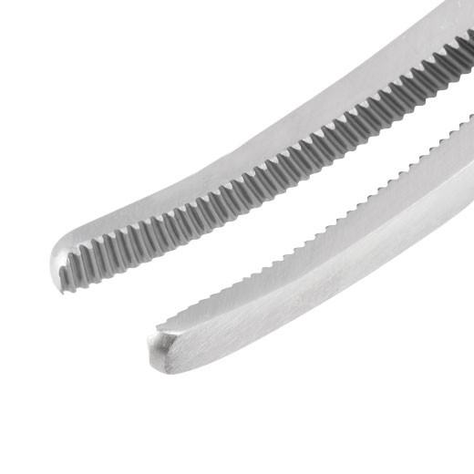 Intestinal Forceps Baby-Doyen (Length: 165mm, Form: curved)