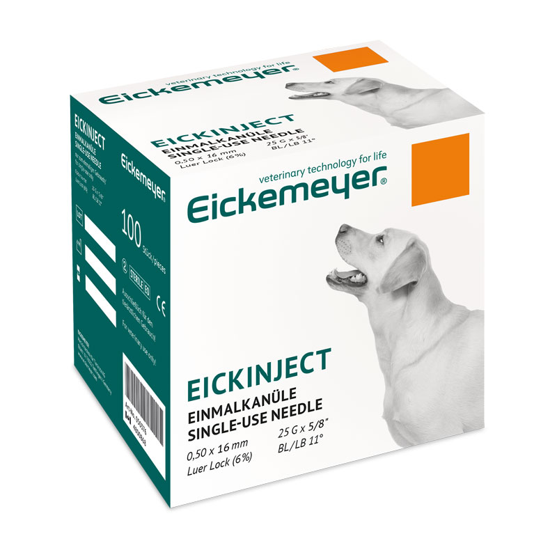 EickInject Needles - Orange (25G x ⅝")