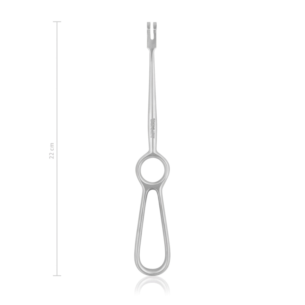 Retractor Volkmann - 2 Prongs, (Length: 220mm, Form: blunt) 