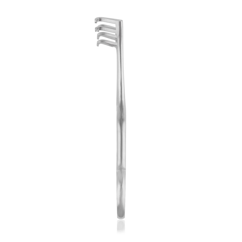 Retractor Weitlaner - 2 x 3 Teeth, (Length: 105mm, Form: blunt)