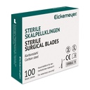 Scalpel blades standard, # 21, sterile Box of 100 pcs.