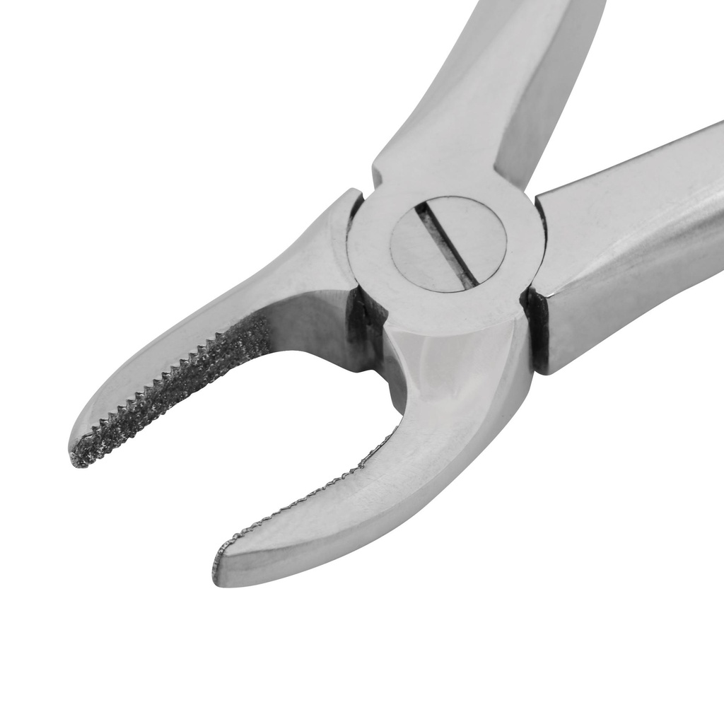 Dental Extraction Forceps - Diamond coated, (Length: 110mm)