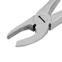 Dental Extraction Forceps, roots (Length: 165mm, Form: Straight)