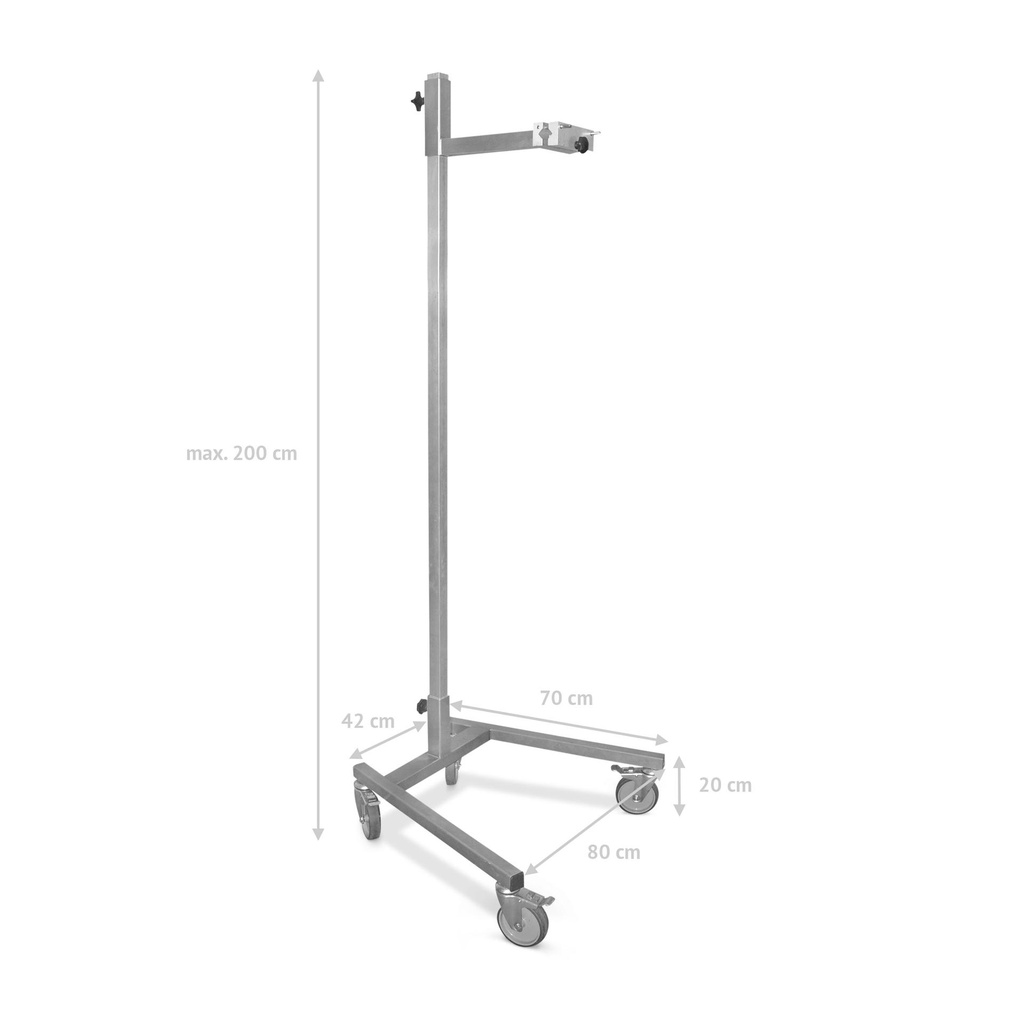 Portable X-Ray Stand - 80 x 70 cm (L x W)