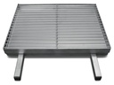 Drip pan with grid