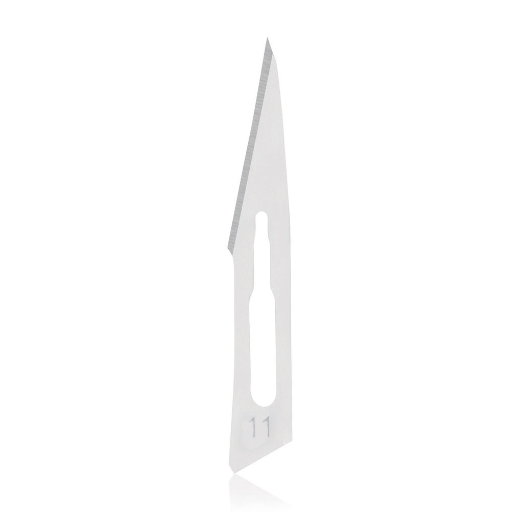 Scalpel blades standard, # 11, sterile Box of 100 pcs.