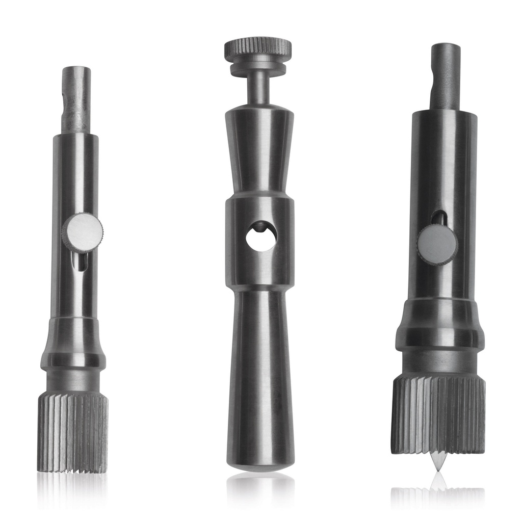 SKULL TREPHINE with removable handle, with cutting head 19 mm + 25 mm