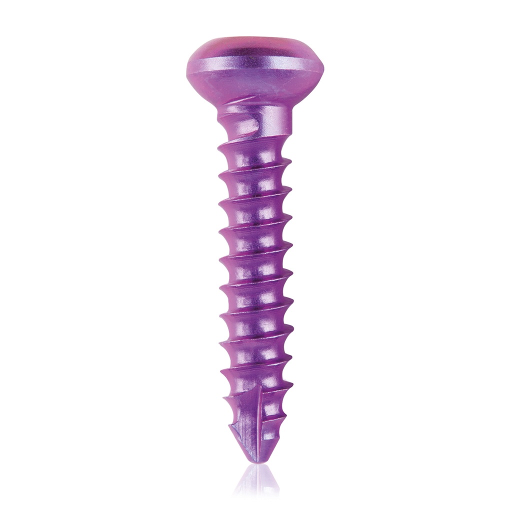 Cortical Screw, D=2,7mm; L=12mm self tapping, titanium