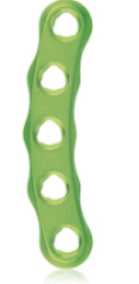 EickLoxx Small Contour 2.2 mm C-plate, 5-hole