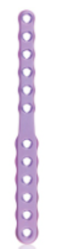 EickLoxx Small Contour 2.2mm cricket plate, 6+6 holes
