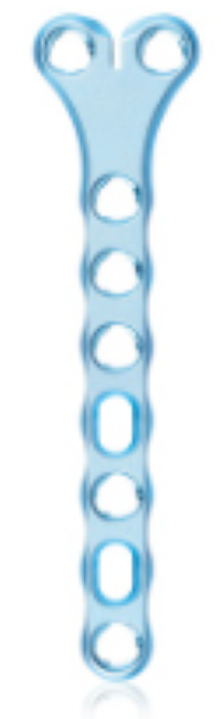 EickLoxx Small Contour 3.0 mm Y-plate, 9-hole