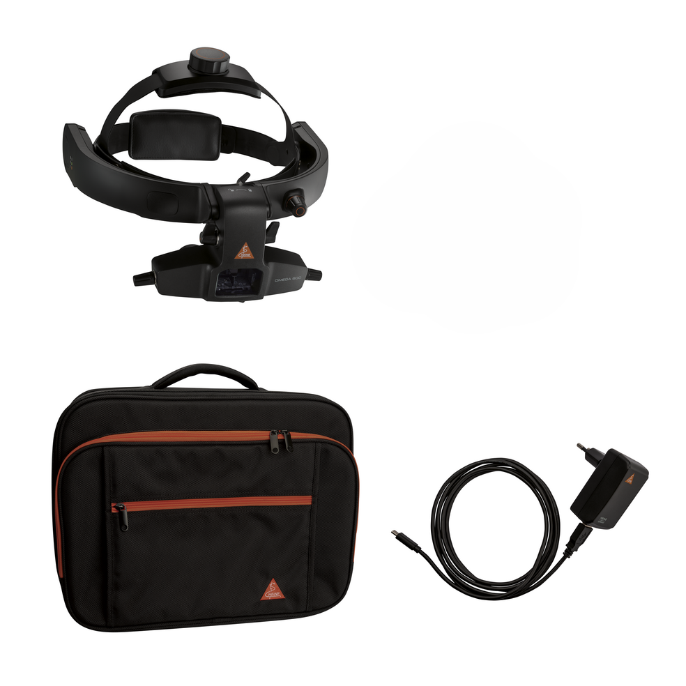 Heine OMEGA 600 BIO/LITHIUM BATTERY/USB CHARGER/ CARRYING CASE