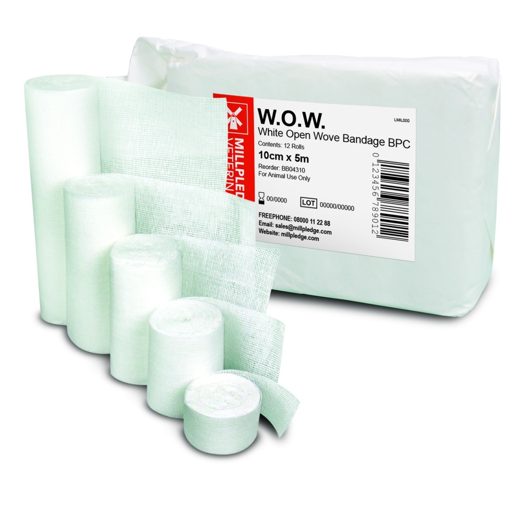 Millpledge WOW BAND. BPC 1'' x 5.5 yds (pk 10)