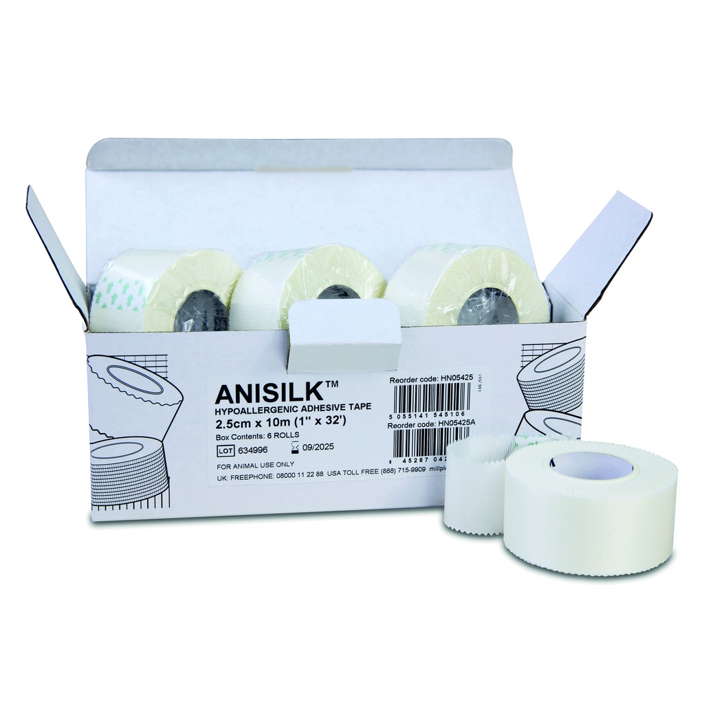 Millpledge Anisilk 1'' x 11yds (2.5cm x 10m) (pk 12)
