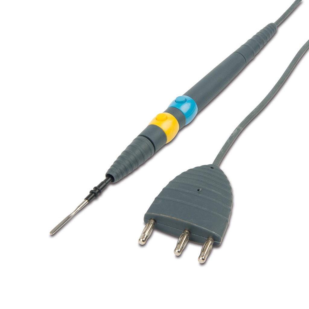 Handle with fingertip controls