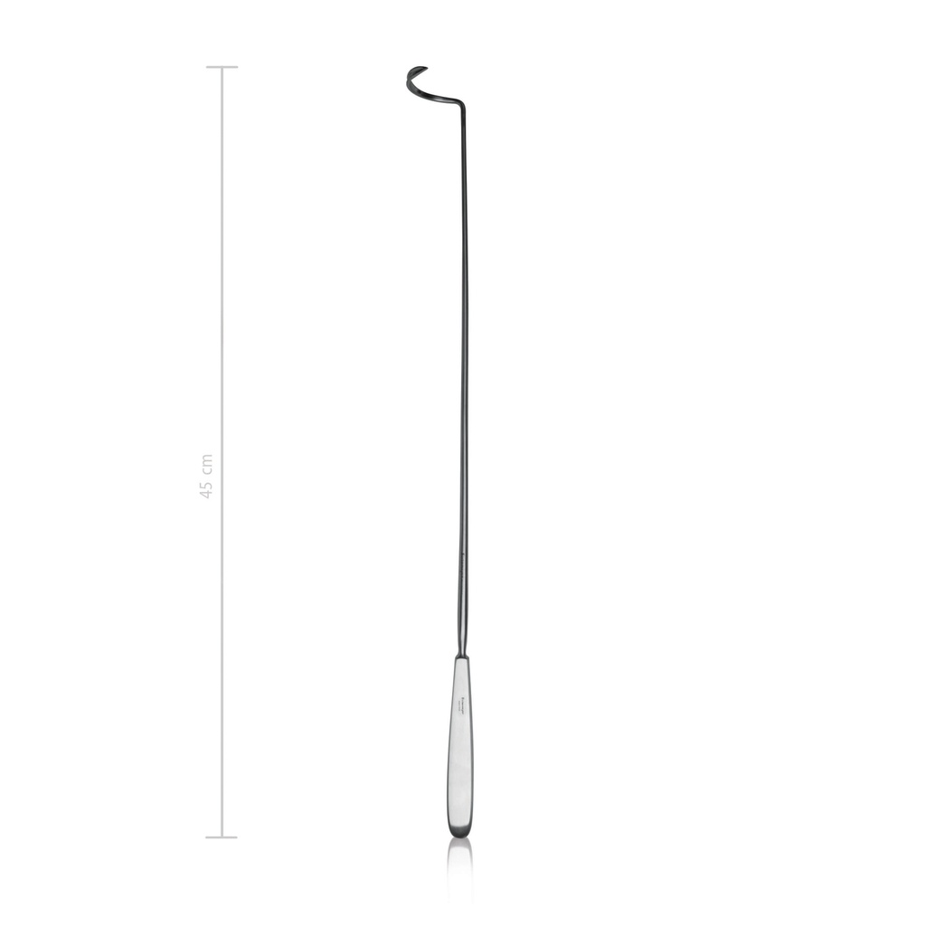 Deschamps Needle - Right Hand (45cm, Sharp)
