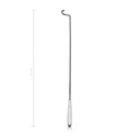 Deschamps Needle - Right Hand (45cm, Sharp)