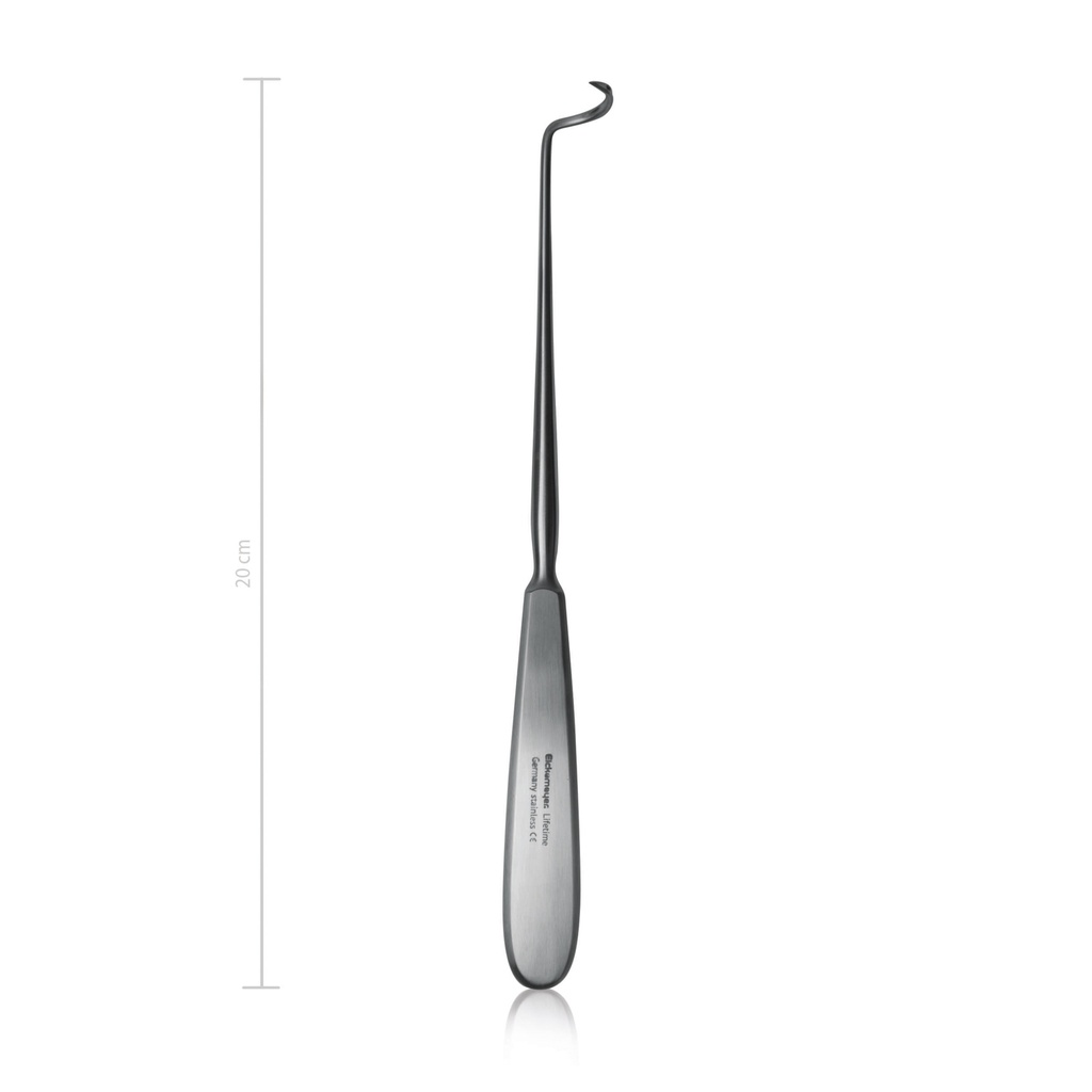 Deschamps Needle - Right Hand (Small right curve, 20cm, Sharp)