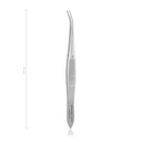 GRÄFE Iris Forceps - 1 x 2 Teeth (curved)