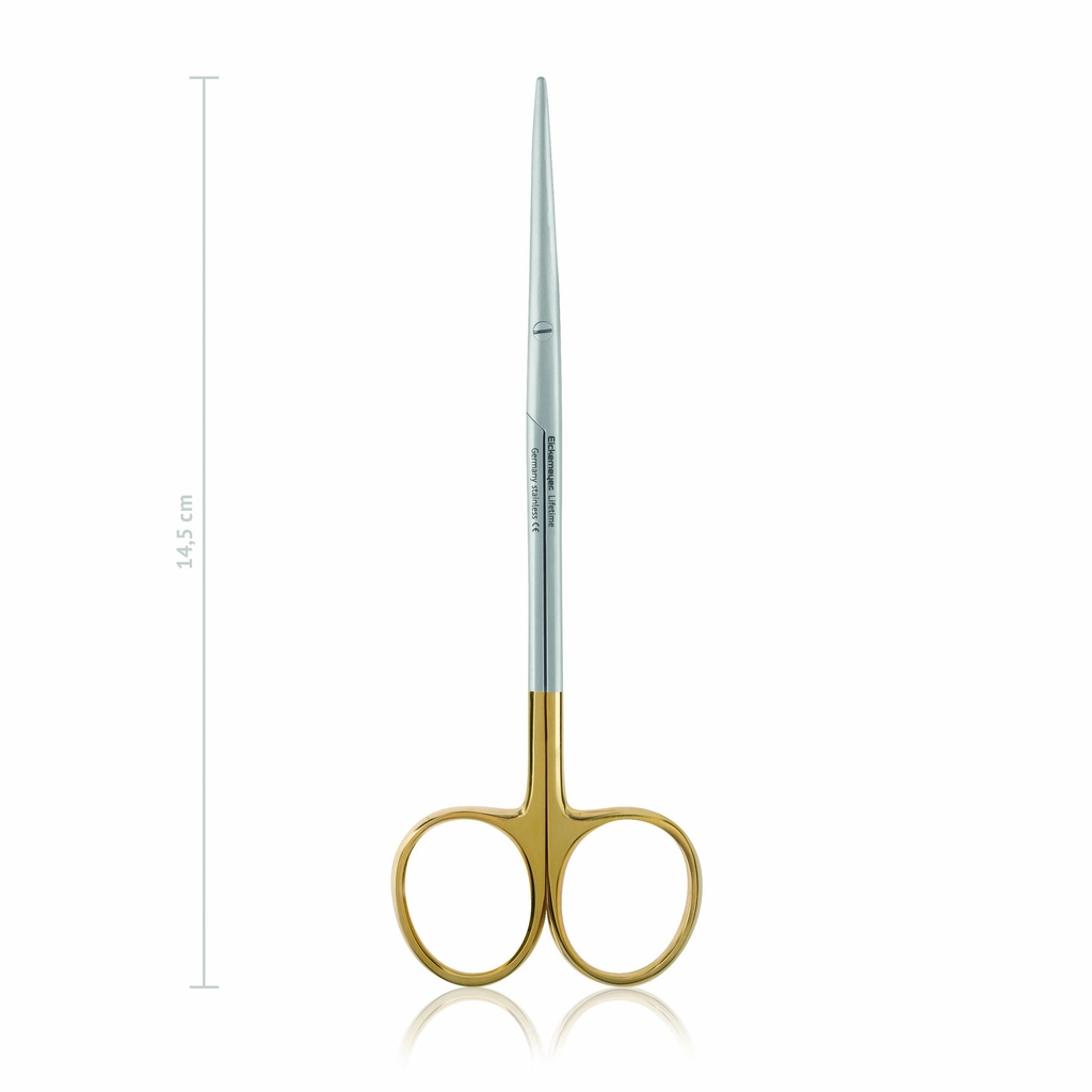 METZENBAUM-Fino Scissors (TC) Delicate, (Length: 145mm, Form: straight)