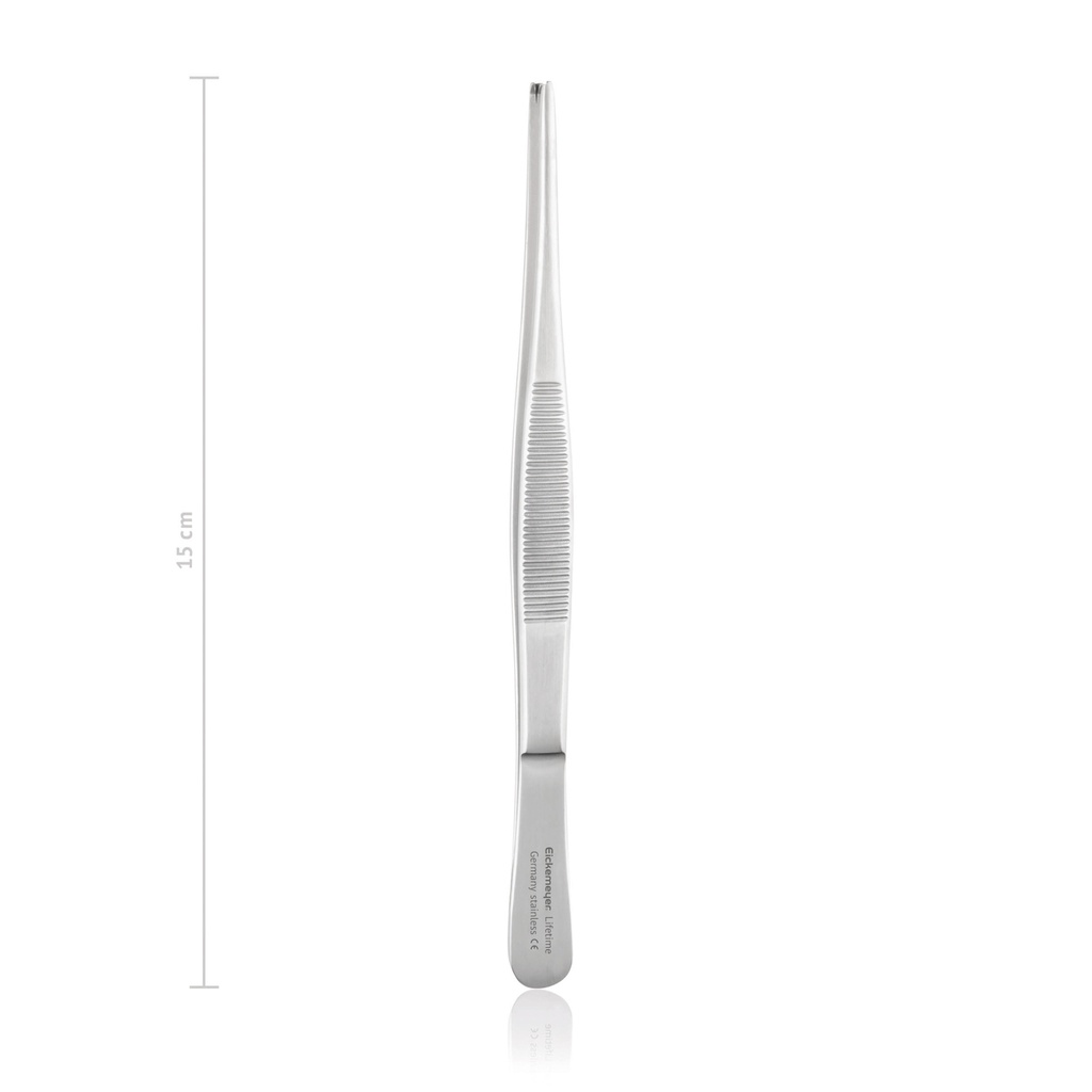 Tissue Forceps Rat Tooth - Robust, 1 x 2 Teeth, (Length: 150mm) 