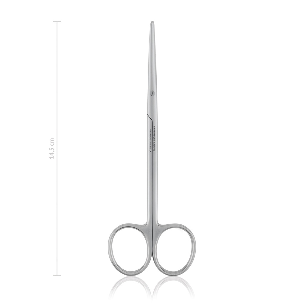 METZENBAUM-Fino Scissors, bl/bl, (Length: 145mm, Form: straight)