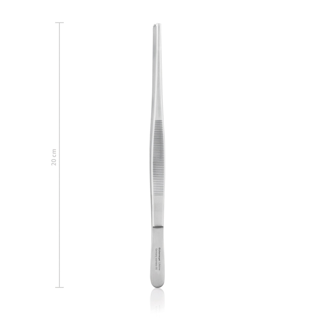 Tissue Forceps Rat Tooth - Standard, 1 x 2 Teeth, (Length: 200mm)