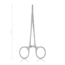 Artery Forceps Halstead-Mosquito - Basic (1 x 2 Teeth, Length: 120mm, Form: straight) 