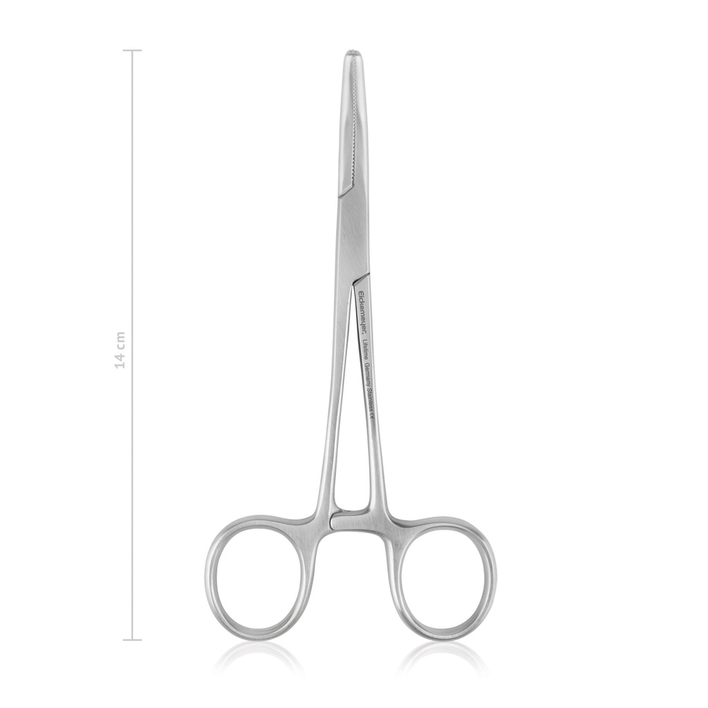 Spencer-Wells Artery Forceps (Length: 140mm, Form: curved)