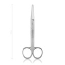 MAYO Scissors (Length: 140mm, Form: curved)