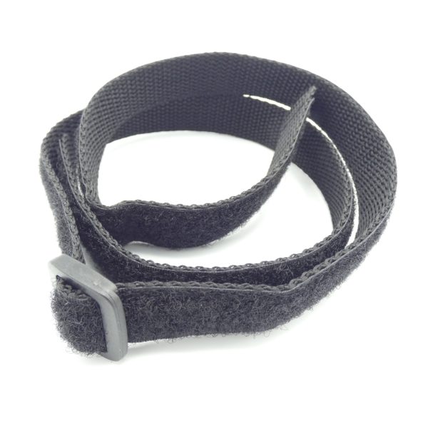 Velcro Strap For S/XS Pawsitioner - Black Short (eyelet in the middle)
