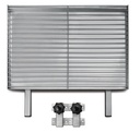 Drip pan with grid