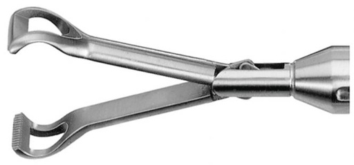 [30500018] Monopolar Babcock Forceps (Length: 450mm, Ø: 10.0mm) 