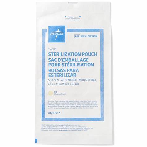 [ME10202] Tyvek 7.5" x 13.5" Self-Seal Pouch