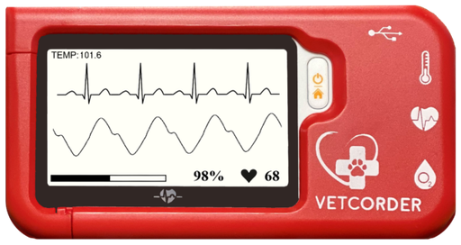 [VC10100] Vetcorder™ Pro Portable Patient Monitor