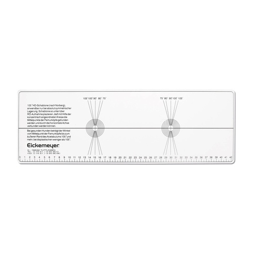 [704300] X-Ray Measurement - Norberg Angle - Ruler