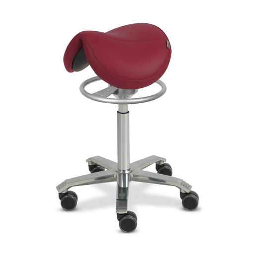 [6101010017] SCORE® JUMPER Saddle Stool (Burgundy, w Balance)