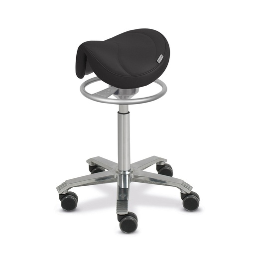 [6101010002] SCORE® AMAZONE Saddle Stool (Black, w Balance)