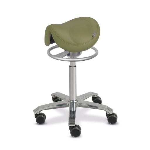 [6101010014] SCORE® AMAZONE Saddle Stool (Forest Green, w Balance)