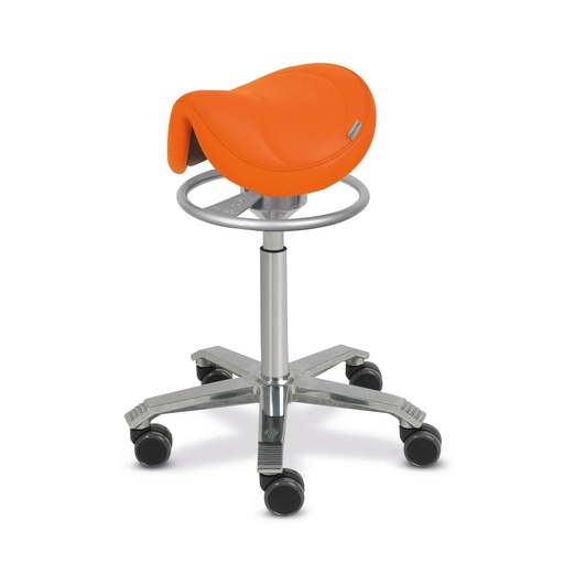 [6101010022] SCORE® AMAZONE Saddle Stool (Orange, w Balance)