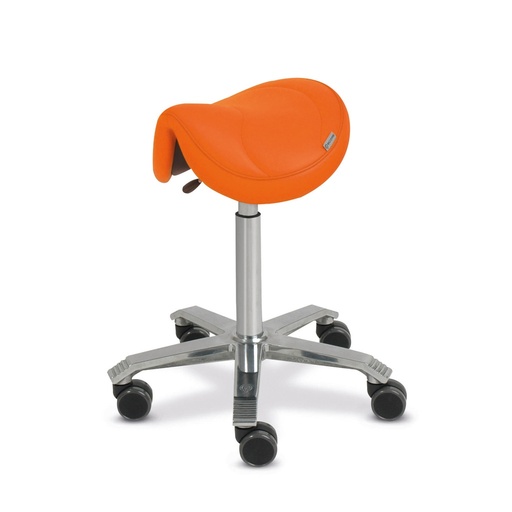 [6101010024] SCORE® AMAZONE Saddle Stool (Orange, w/o Balance)