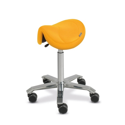 [6101010032] SCORE® AMAZONE Saddle Stool (Ochre Yellow, w/o Balance)