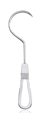 [181560] Curved graft passer, 6,0 cm, 8 2/3" 20.5 cm