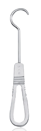 [181530] Curved graft passer, 3,0 cm, 6 1/2", 16.5 cm