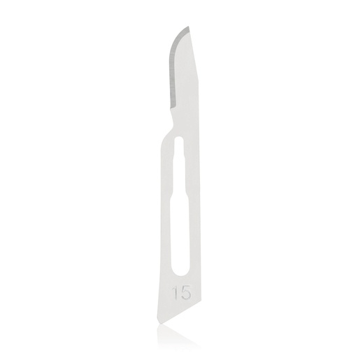 [98100715] Scalpel blades standard, # 15, sterile Box of 100 pcs.