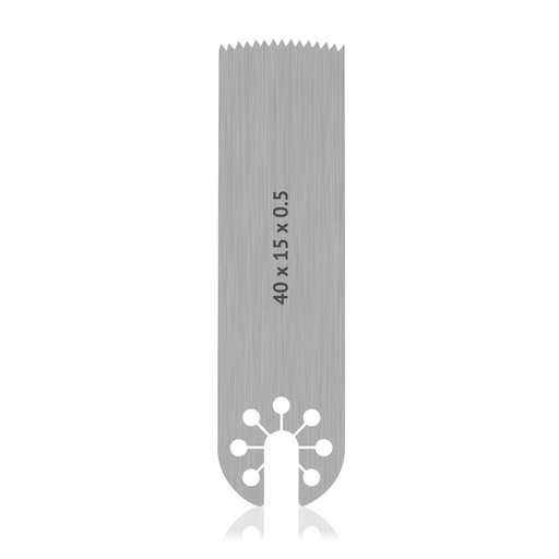 [195030] Saw Blade for OrthoVet PRO/OrthoVet PLUS with AESCULAP connection, St/St, L40 x W15 x H .5mm
