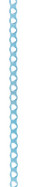 [197412] EickLoxx Micro Bone Plate, 20 holes, system 1.0, light blue, dimensions (in mm): L 79.5 x W 3.5 x H 1.0