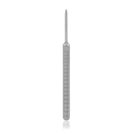 [185781] Screw Length Measuring Device, for KIRSCHNER Wires Ø 0.9 – 1.6 mm, L 150 mm