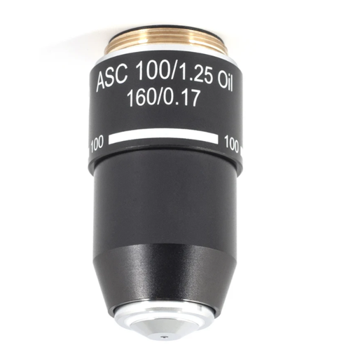 [1101001705791] Achromatic super contrast objective ASC 100X / 1.25 / S-Oil